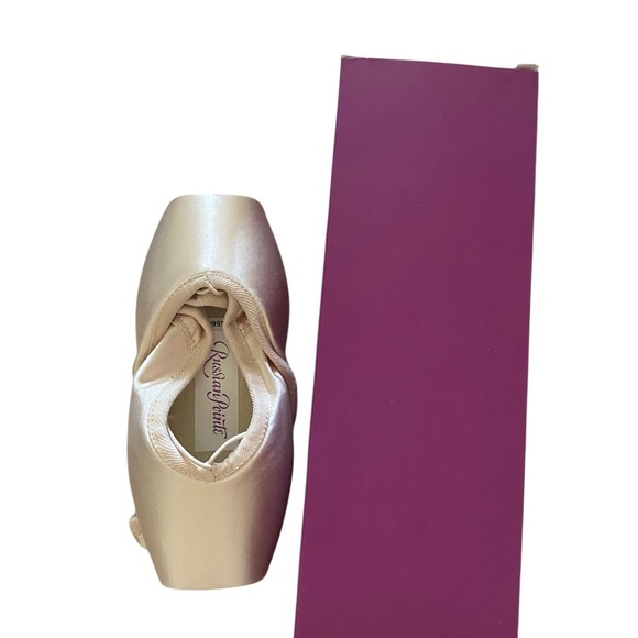 Russian Pointe pink ballet pointe shoes Rubin K29 sz 6 - Picture 3 of 4